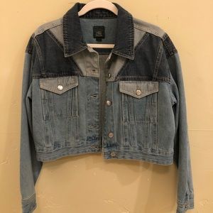 Cropped Denim Jacket!